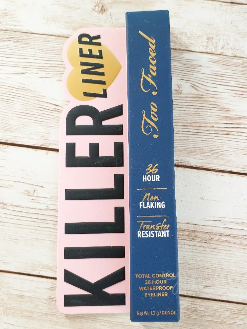 Too Faced Killer Liner 36HR Eyeliner Killer Sapphire New Waterproof Gel Pencil